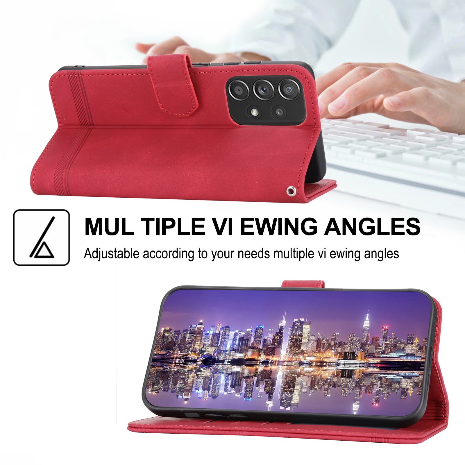DIERFENG DF-03 PU Leather Wallet Phone Case for Samsung Galaxy A52 4G 5G A52s 5G Flip Stand Lines Imprinted Phone Cover DIERFENG DF-03 PU Leather Wallet Phone Case for Samsung Galaxy A52 4G 5G A52s 5G Flip Stand Lines Imprinted Phone Cover